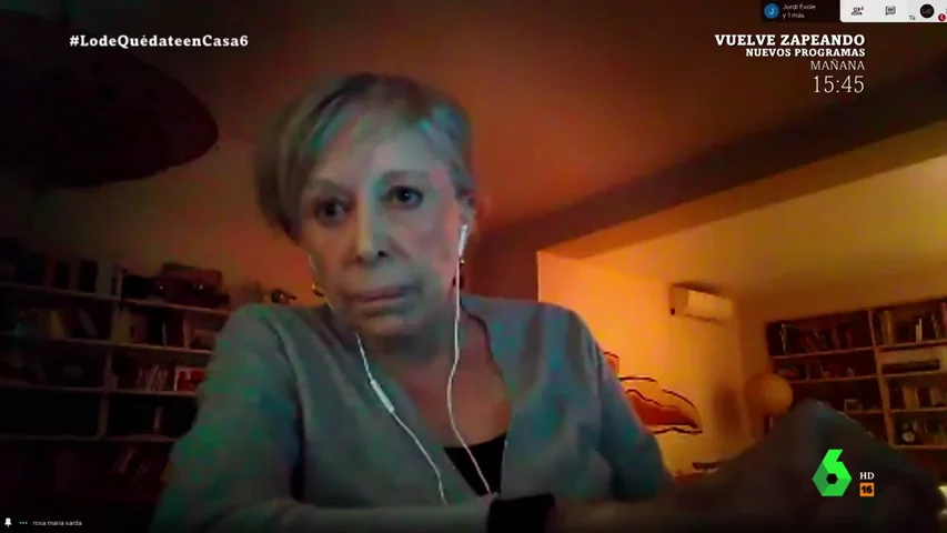 Así hablaba Rosa María Sardá de su cáncer con Jordi Évole: "Es invencible, no se lucha contra él" Así hablaba Rosa María Sardá de su cáncer con Jordi Évole: "Es invencible, no se lucha contra él"