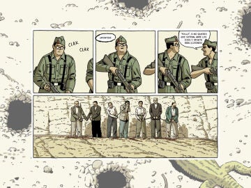 Ilustración de 'El abismo del olvido', de Paco Roca y Rodrigo Terrasa
